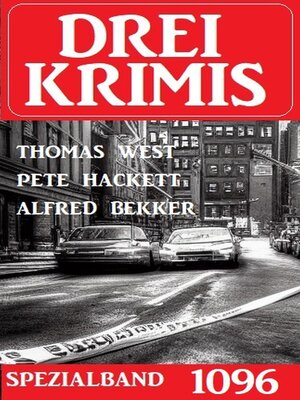 cover image of Drei Krimis Spezialband 1096